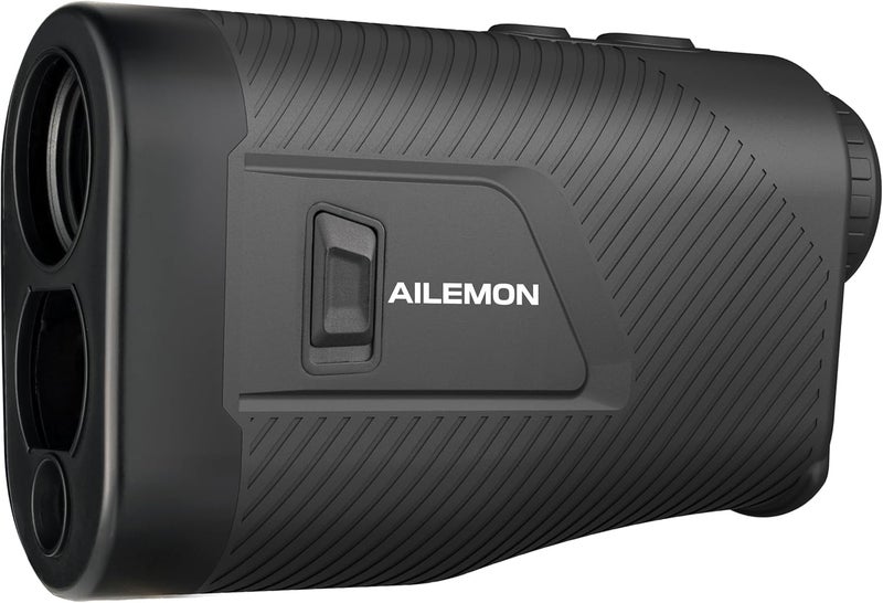 AILEMON 900 Yards Range Finder Golf Rangefinder with Slope Switch, 6X Magnification Laser Rangefinders Black/Gray - Image 1